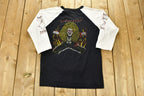 Vintage 1984 Twisted Sister Stay Hungry Tour Raglan Sleeve Band T-shirt