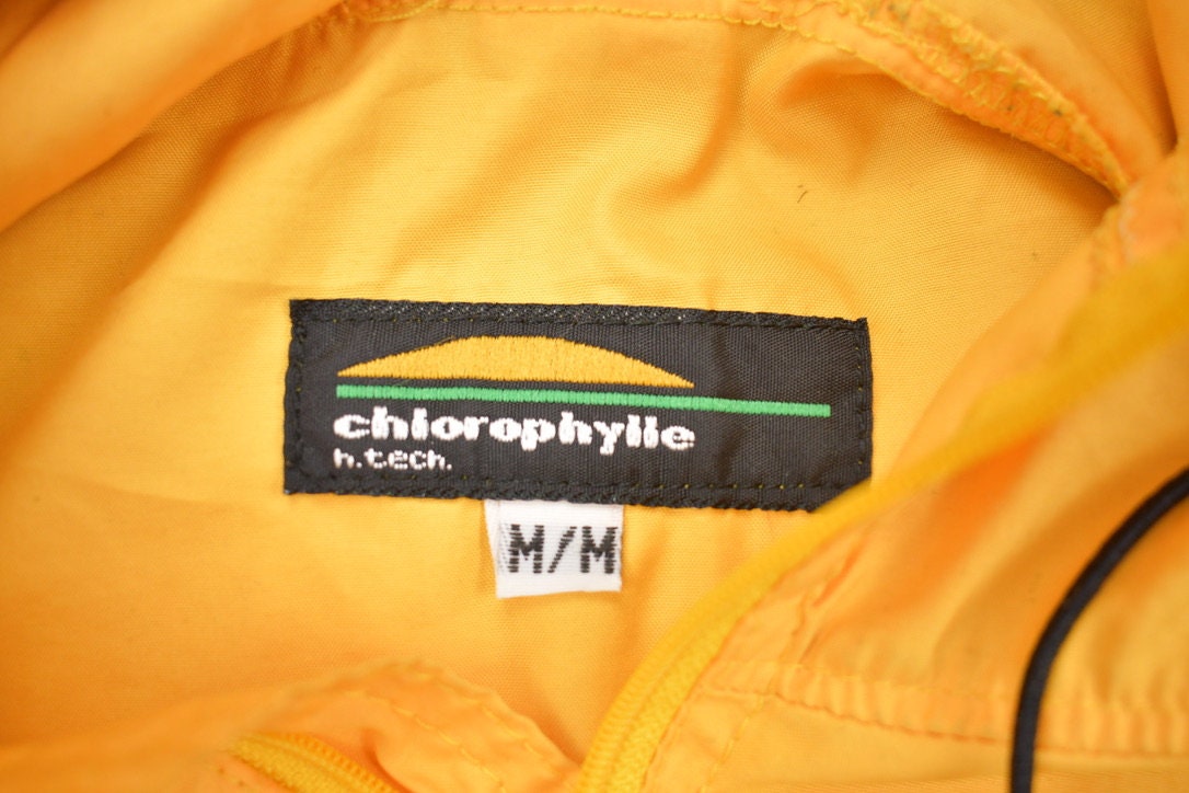 Vintage 1990s Yellow Windbreaker