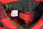 Vintage 1970s Sears Mens Store Buffalo Plaid Button Up Shirt