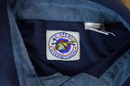 Vintage 1990s LD Sport Quarter Button Collared Crewneck Sweatshirt