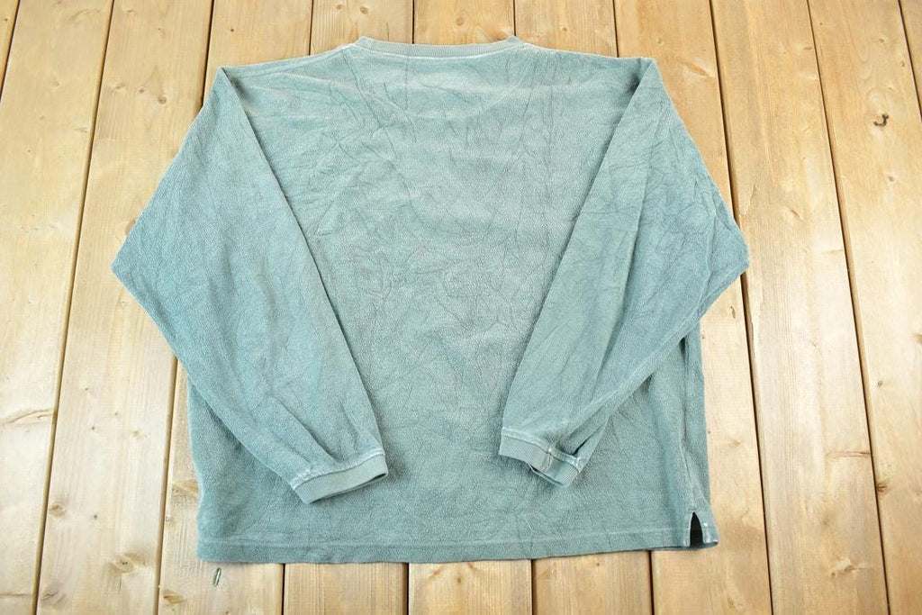Vintage 1990s Northcrest Fleece Outdoorsman Crewneck Sweater