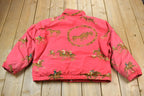 Vintage 1990s Ralph Lauren Large Equestrian Puffer Jacket