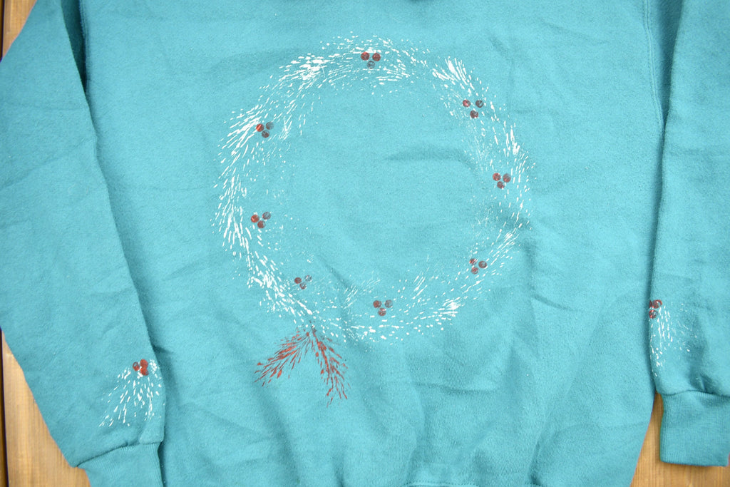 Vintage 1990s Cute Collared Crewneck Sweater