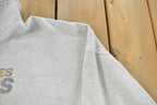 Vintage 1990s Los Angeles Lakers NBA Quarter Zip Sweatshirt Men's Large