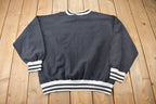 Vintage 1990s Labatt Ice Beer Crewneck Sweatshirt / 90s Crewneck / Made In Canada / Streetwear / Embroidered