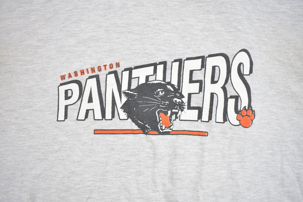 Vintage 1990s Washington Community High School Panthers Collegiate T-Shirt