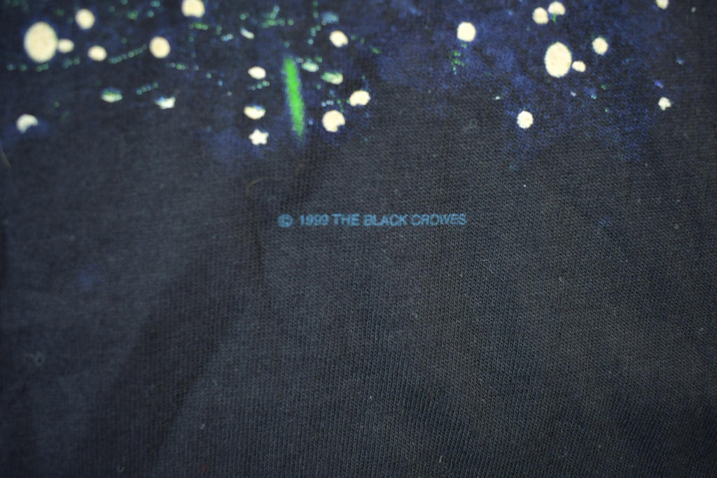 Vintage 1999 The Black Crowes Souled Out Tour Band T-Shirt Winterland Men's Large
