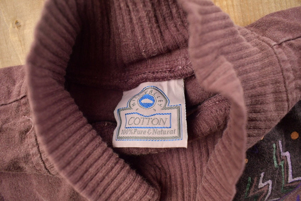 Vintage 1990s Abstract Birds Crewneck Sweatshirt