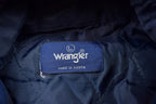 Vintage 1990s Wrangler Lined Plaid Flannel Button Up Shirt