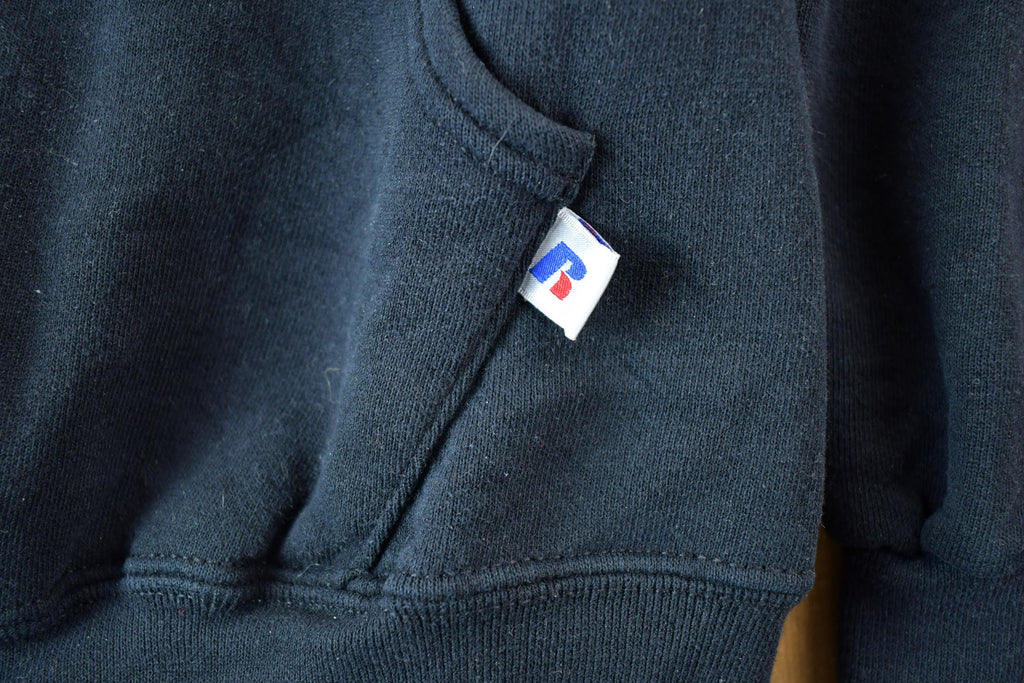Vintage 1990s Russell Brookings Swimming Hoodie Sweatshirt