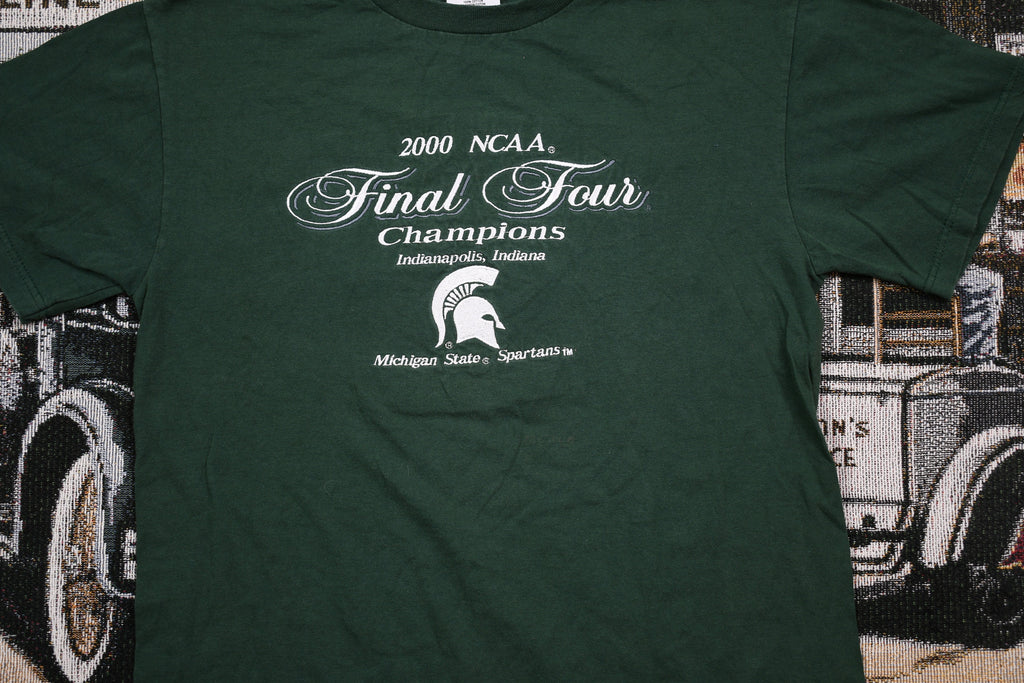 Vintage 1990s Michigan State University Spartans Graphic T Shirt
