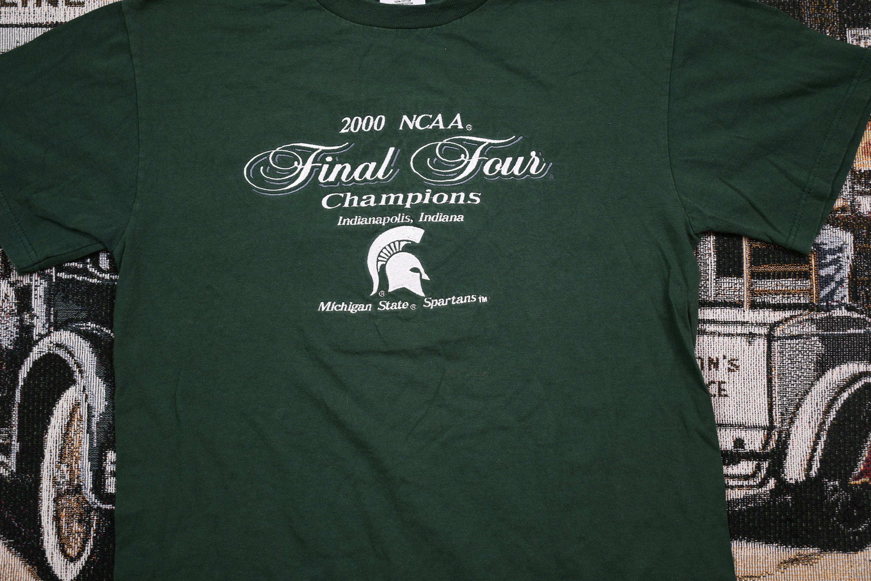 Vintage 1990s Michigan State University Spartans Graphic T Shirt