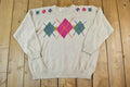 Vintage 1990s Elizabeth Liz Claiborne Knit Crewneck Sweater