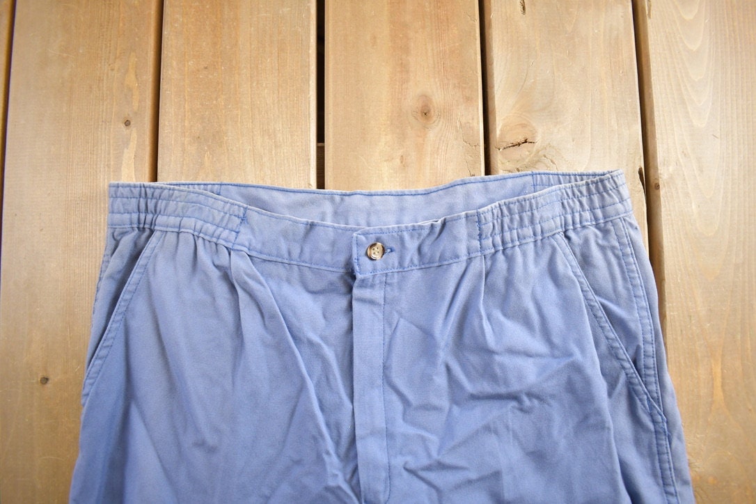 Vintage 1970s Woolrich Blue Trousers Size