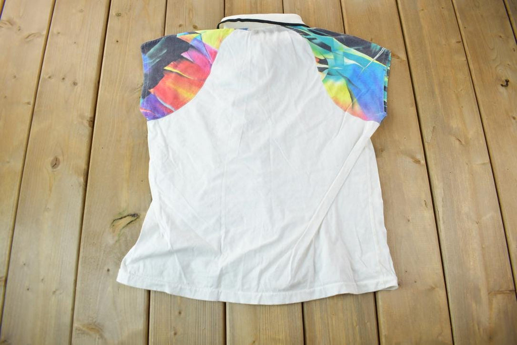 Vintage 1990s Head Quarter Button Collared Beach Shirt