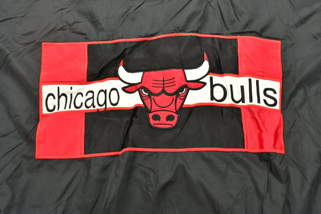 Vintage 1990s Chicago Bulls NBA Logo 7 Windbreaker