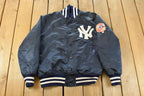 Vintage 1980s New York Yankees MLB Satin Bomber Jacket Men's Large