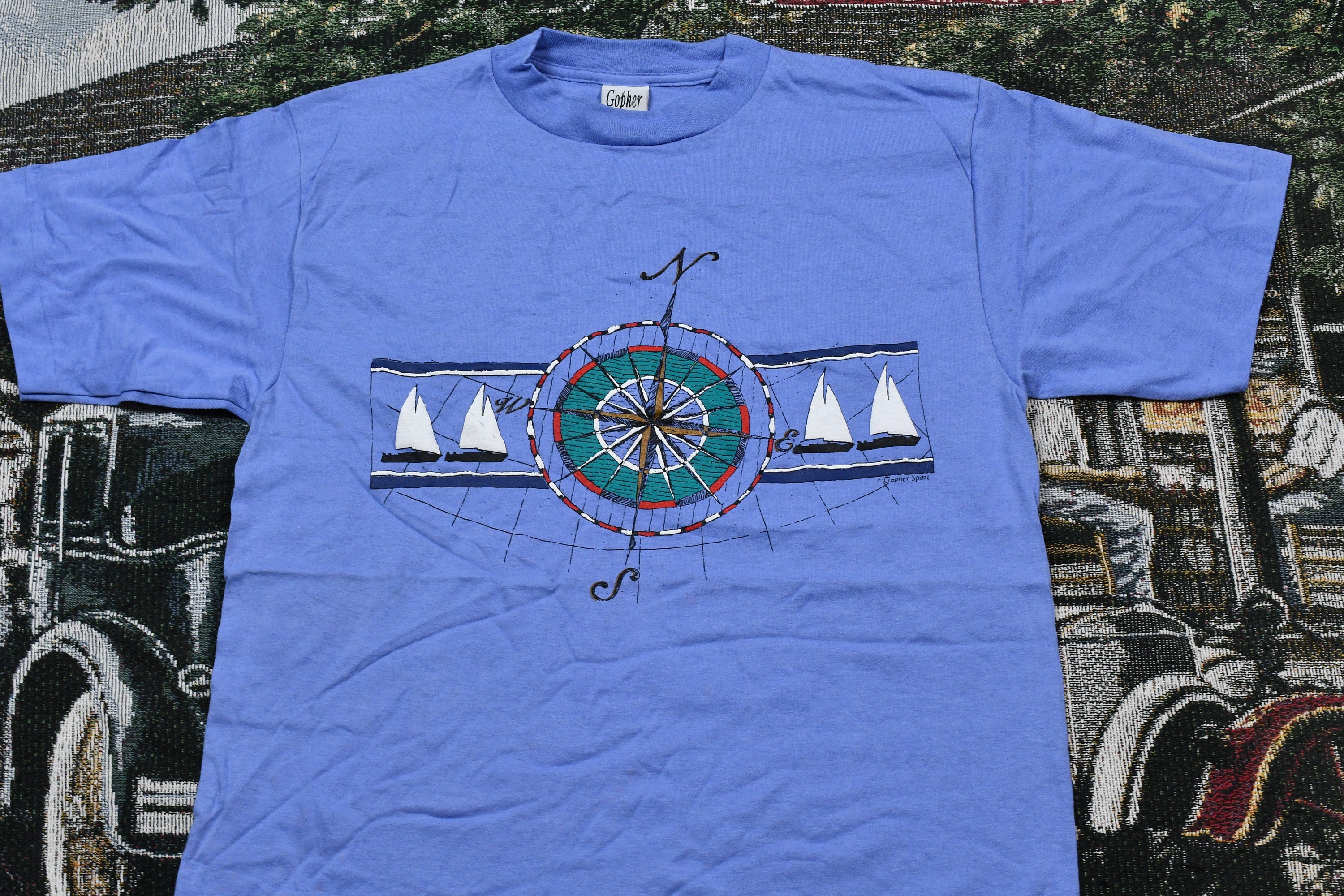 Vintage 1990s Gopher Sport Single Stitch T-Shirt