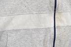Vintage 1990s Pony Zip Up Colour Block Warm Up Sweatshirt