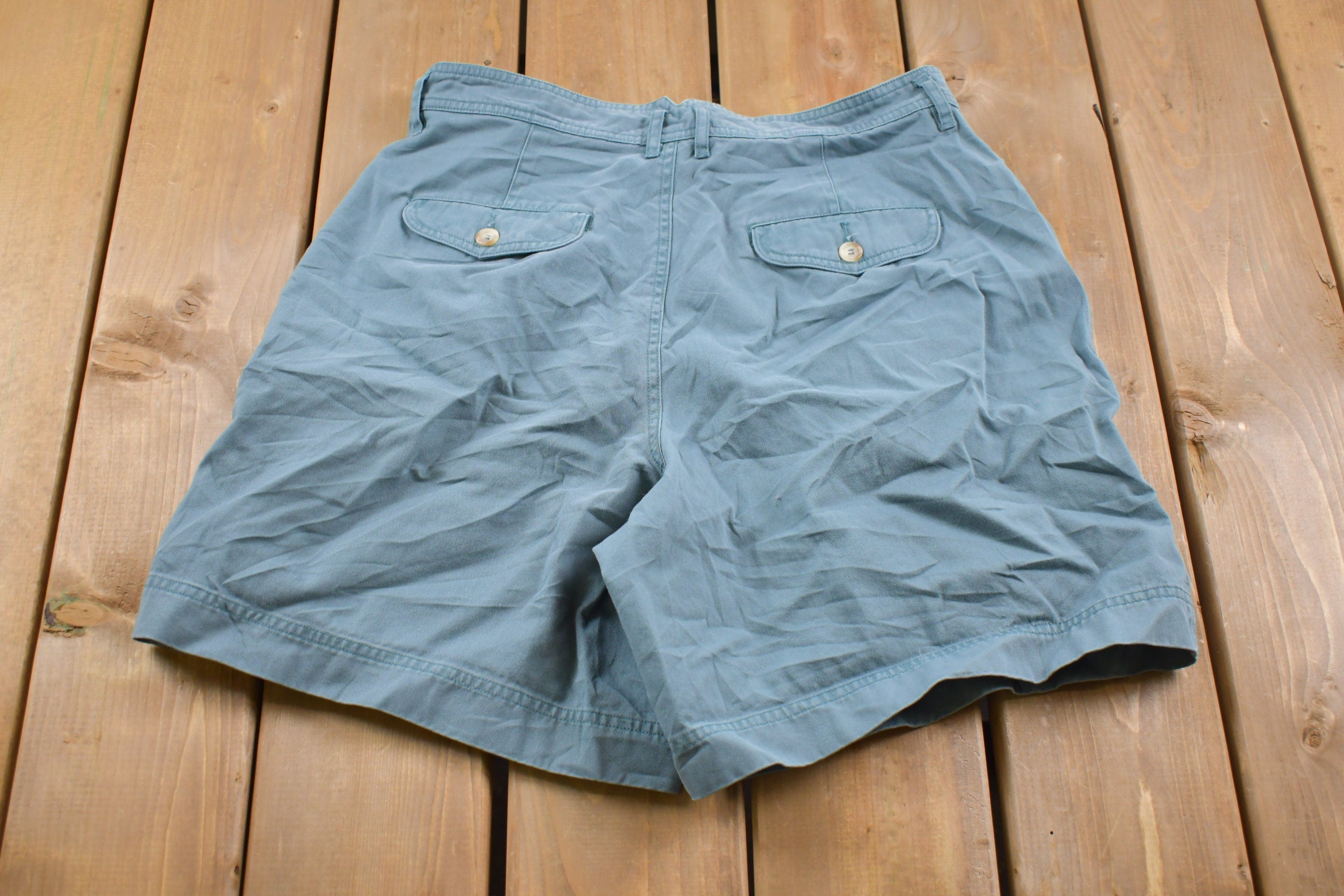 Vintage 1990s Pasta Pleated Short Shorts 30 x 7