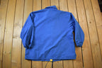 Vintage 1980s Nylon Colour Block Chore Jacket - XL
