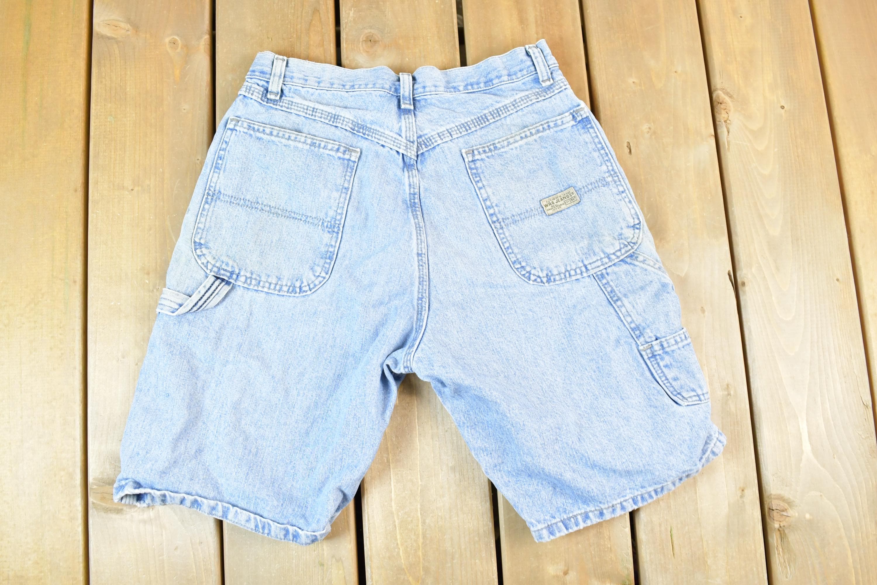 Vintage 1990s Wrangler Denim Jean Shorts Size 28 x 8