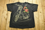 Vintage 90's Harley Davidson Motorcycles 3D Emblem Eye Of The Eagle Specialties T-Shirt
