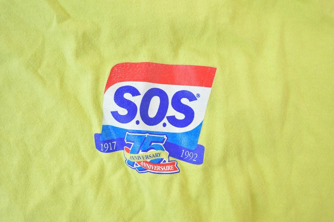 Vintage 1992 SOS Pad Graphic T-Shirt