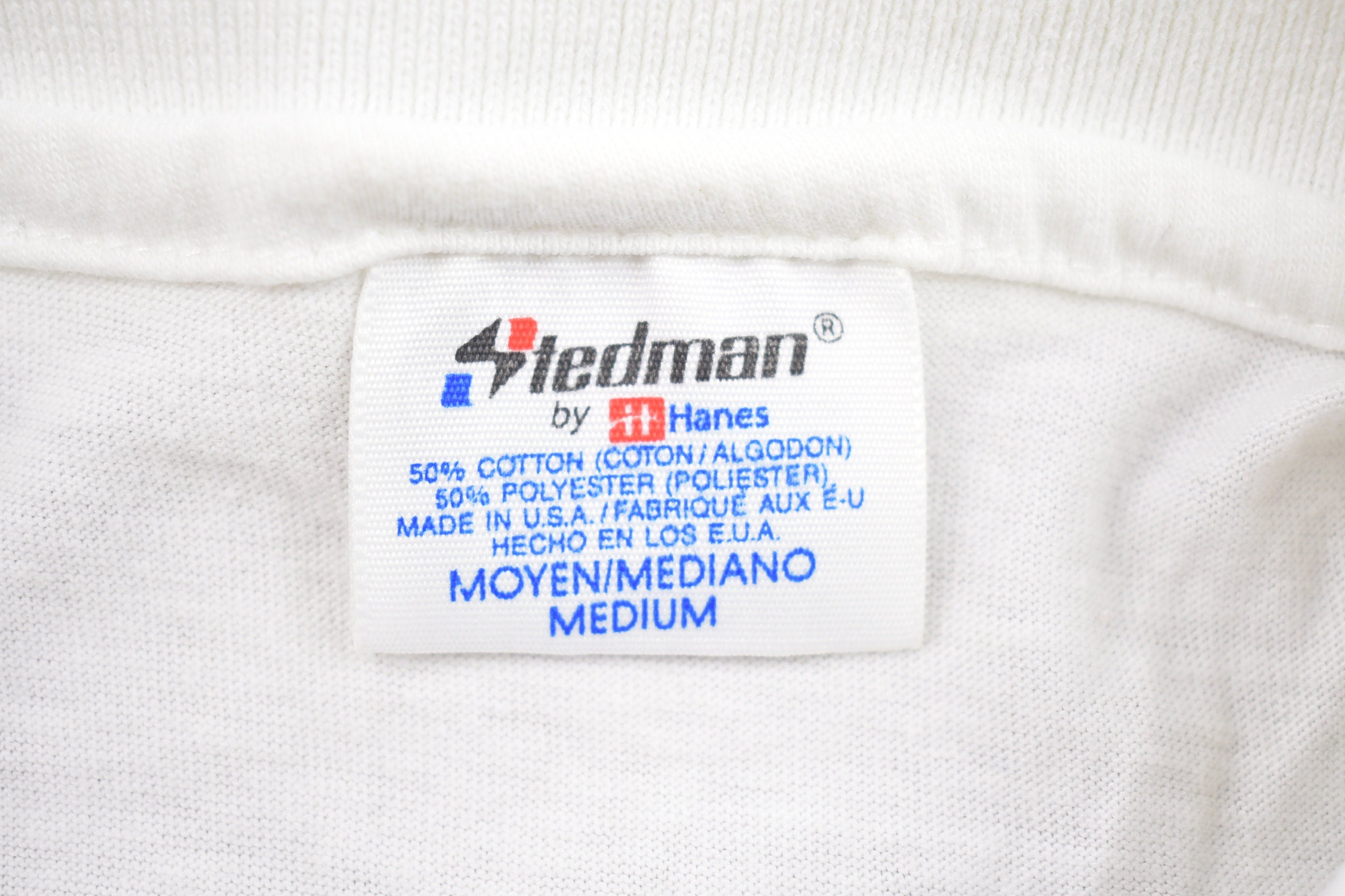 Vintage 1980s Stedman Roy Hart Sports Boosters Graphic Polo Shirt