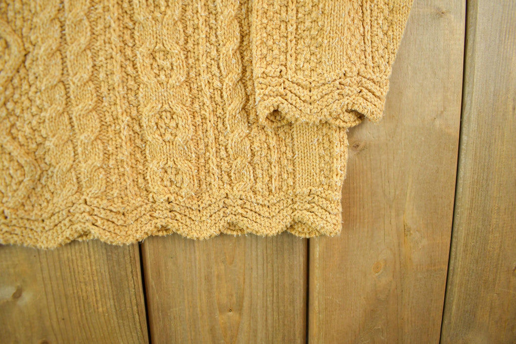 Vintage 1990s Marie Claire Knit Turtleneck Sweater Women's Large