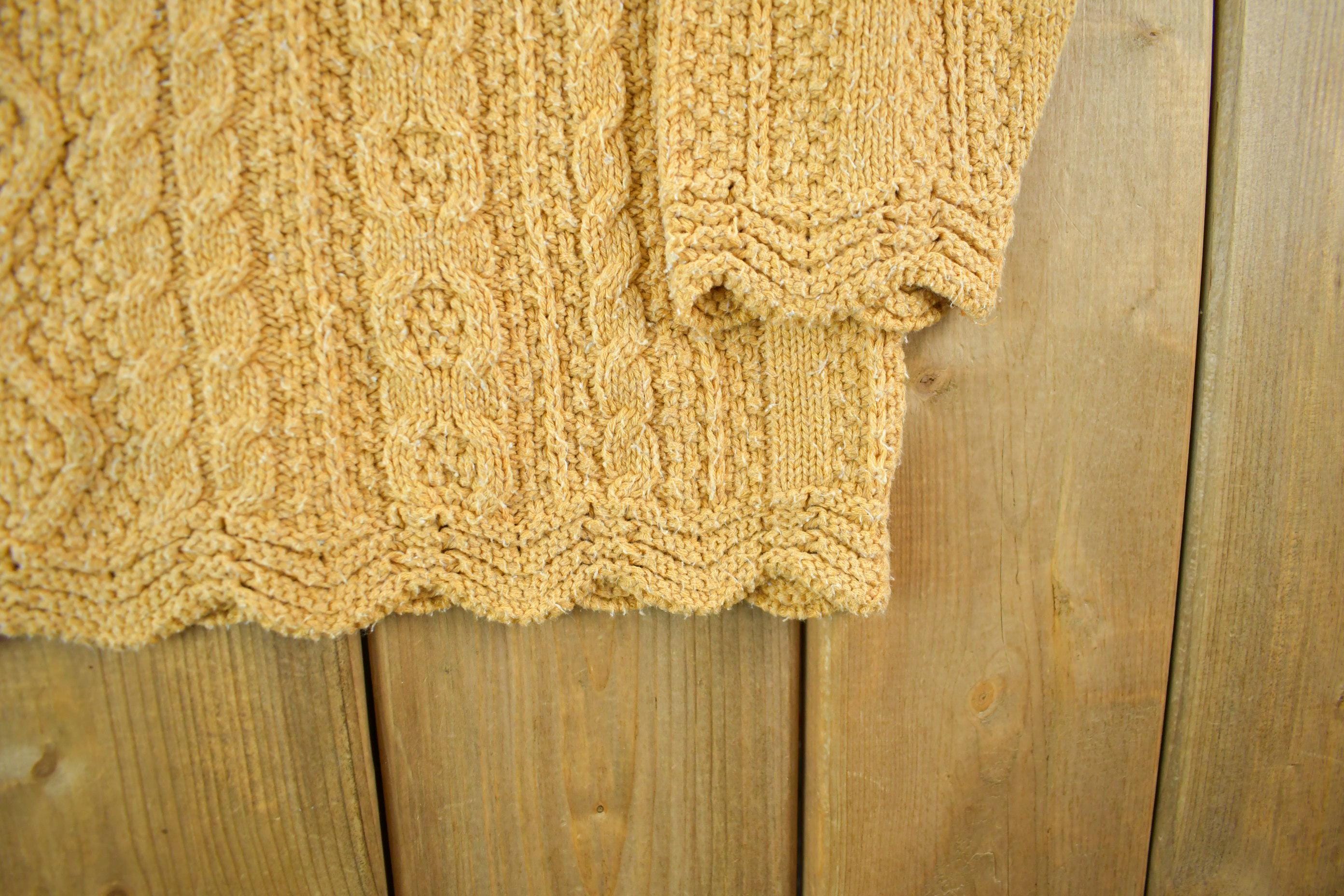 Vintage 1990s Marie Claire Knit Turtleneck Sweater Women's Large