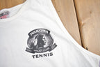 Vintage 1990s Nakoma Golf Club Tennis Graphic Tank Top Shirt