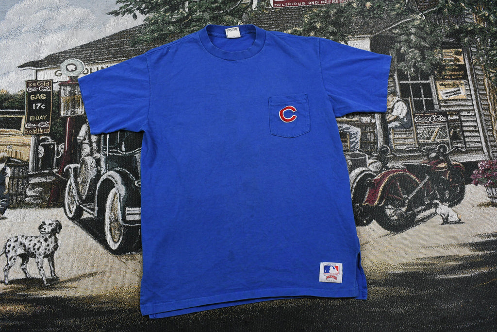 Vintage 1990s Chicago Cubs MLB Nutmeg Sportswear T-Shirt