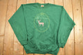 Vintage 1990s Green Deer Crewneck