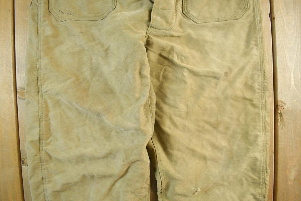 Vintage 1940s Navy Deck Overalls WWII Era Men's Size Medium
