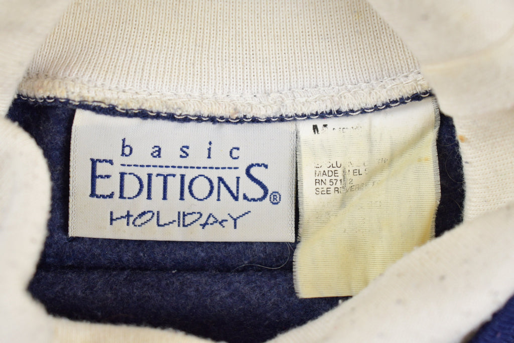 Vintage 1990s Cute Winter Theme Crewneck Sweater