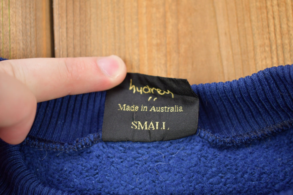 Vintage 1990s Blue Australia Crewneck Sweatshirt
