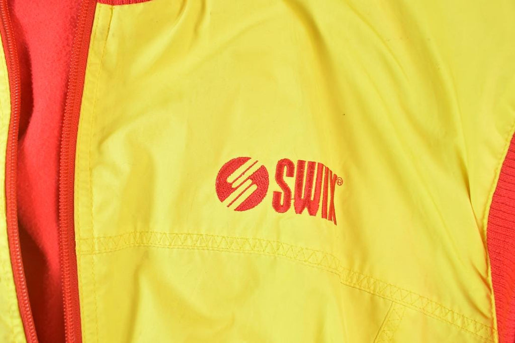 Vintage 1990s Swix Windbreaker Reversible Jacket Vest