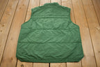 Vintage 1980s Green Dekalb Hunting Vest