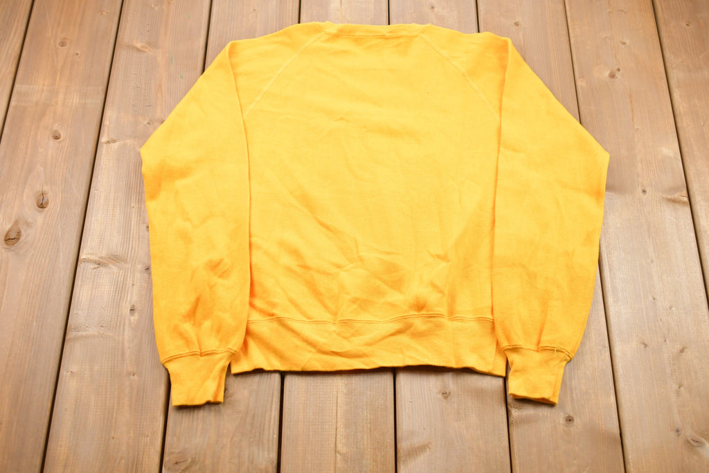 Vintage 1980s Road Runner Monza Spyder Graphic Raglan Crewneck Sweatshirt