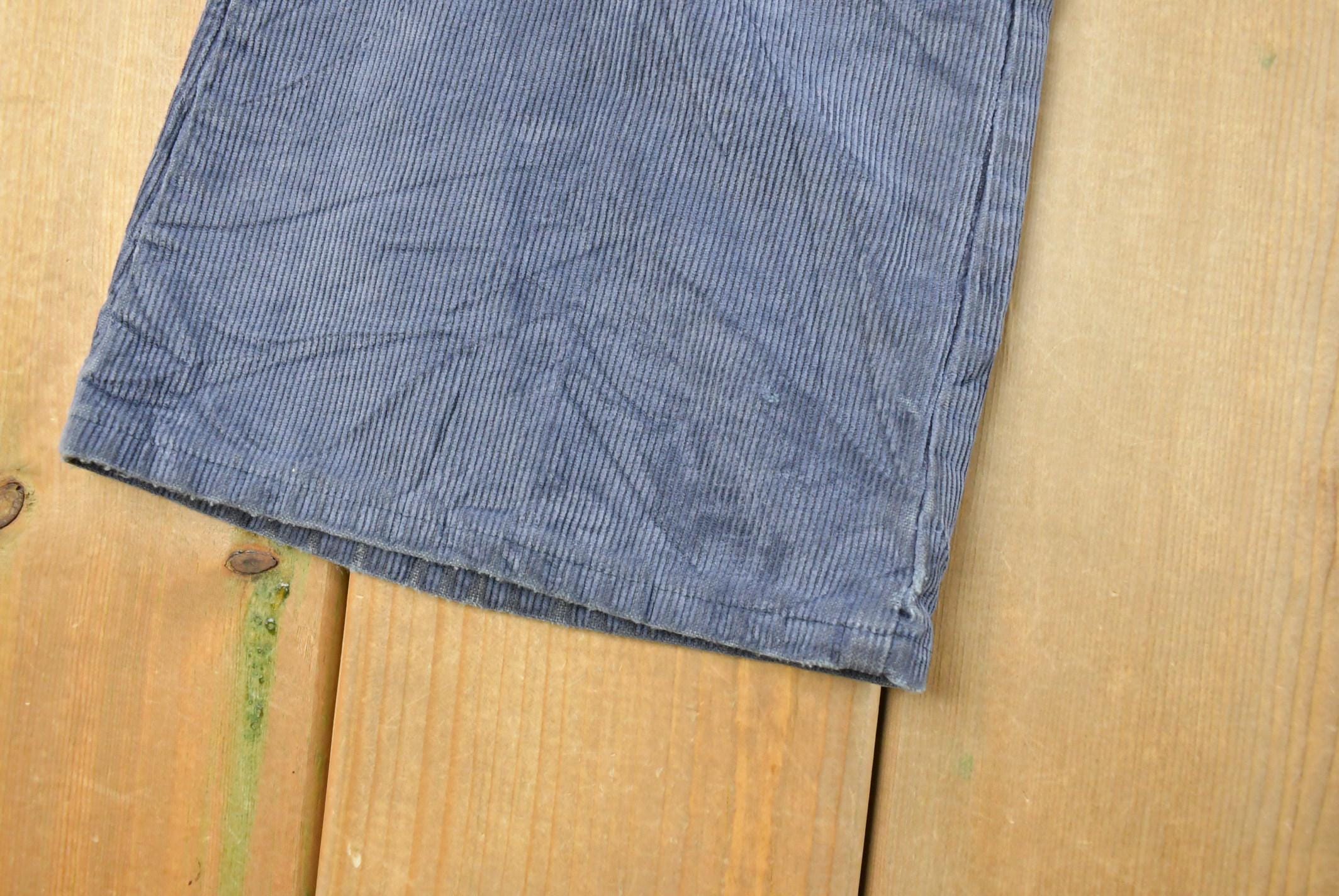 Vintage 1970s Lee Bell Bottom Corduroy Trousers Men's 31 x 30