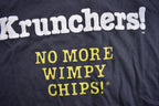 Vintage 1980s Krunchers Puff Print T Shirt
