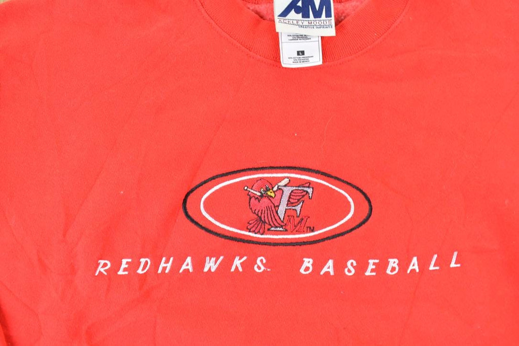 Vintage 1990s Redhawks Baseball Souvenir Crewneck Sweatshirt