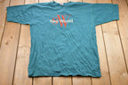 Vintage 1990s Sea World Embroidered Graphic T-Shirt