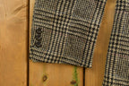 Vintage 1990s Wool Blazer Plaid Jacket