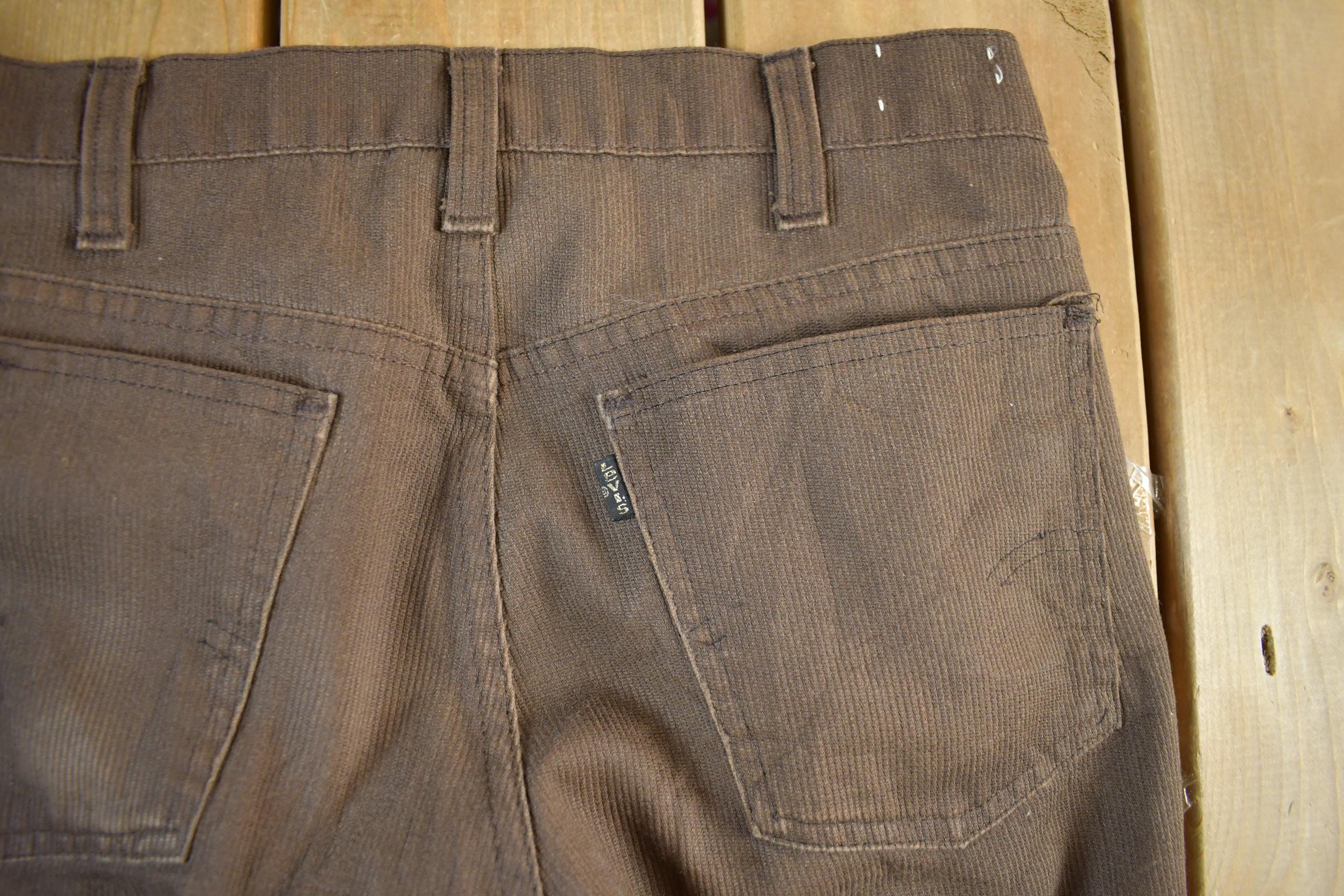 Vintage 1960s Levi's Sta-Prest Slacks Trousers Men's 30 x 29  True Vintage  Vintage Pleated Pants  60s Flare Pants  Made in USA