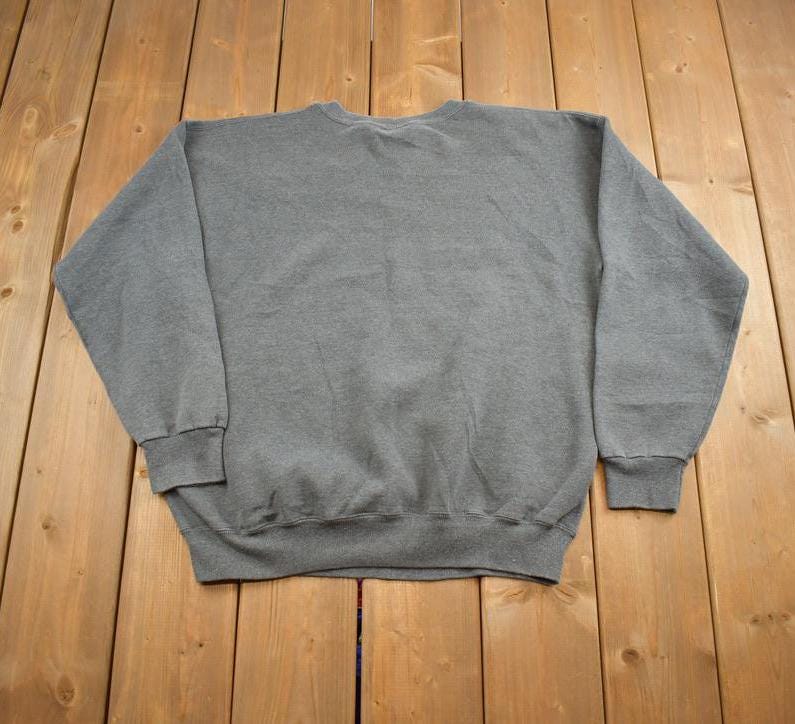 Vintage 1990s Sturdy Sweats Blank Crewneck Sweatshirt Made In USA