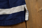 Vintage 1990s Polo Ralph Lauren Yellow Horse Stripped Embroidered Rugby Sweatshirt