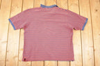 Vintage Y2K Timberland Striped Button Up Shirt Men's L