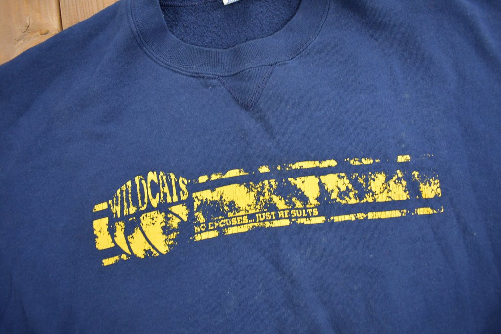 Vintage 1990s Shenago Wildcats Russell Athletics Crewneck Sweatshirt